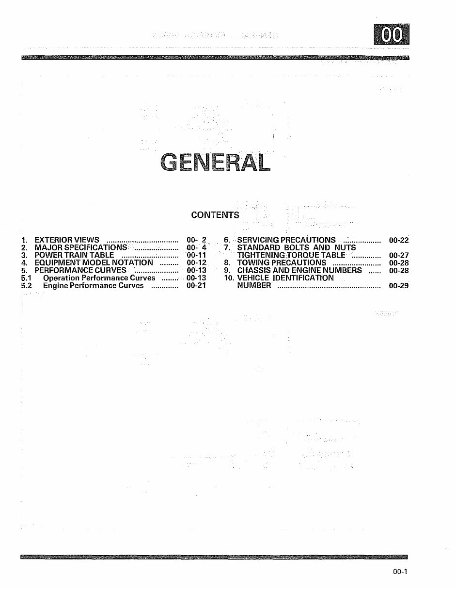 1990-1991 Mitsubishi Fuso FE/FG/FH/FK/FM Series Service & Repair Manual preview img 7