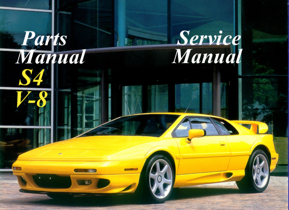 1993-2004 Lotus Esprit S4 V8 Service & Repair Manual preview img 1