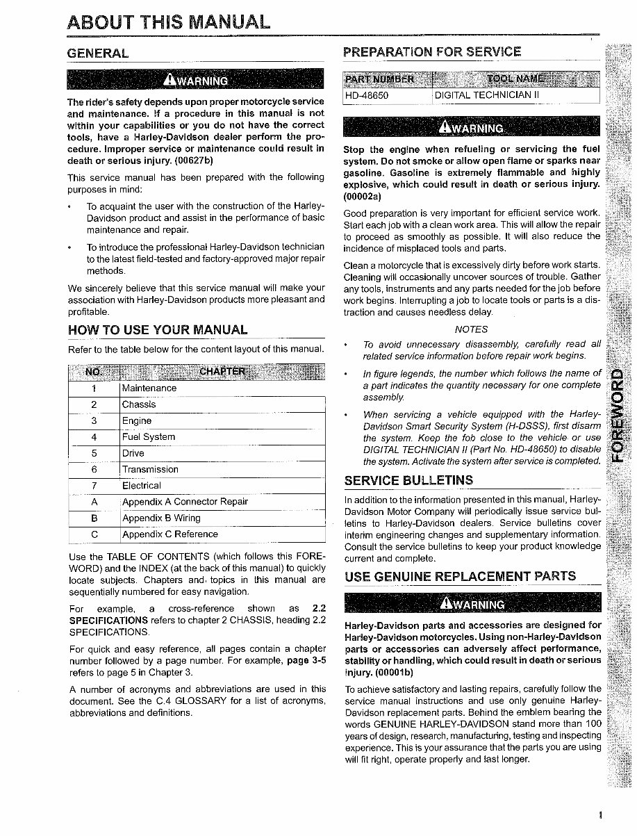 2015 Harley-Davidson Dyna Models Service Manual OEM Service & Repair Manual preview img 5