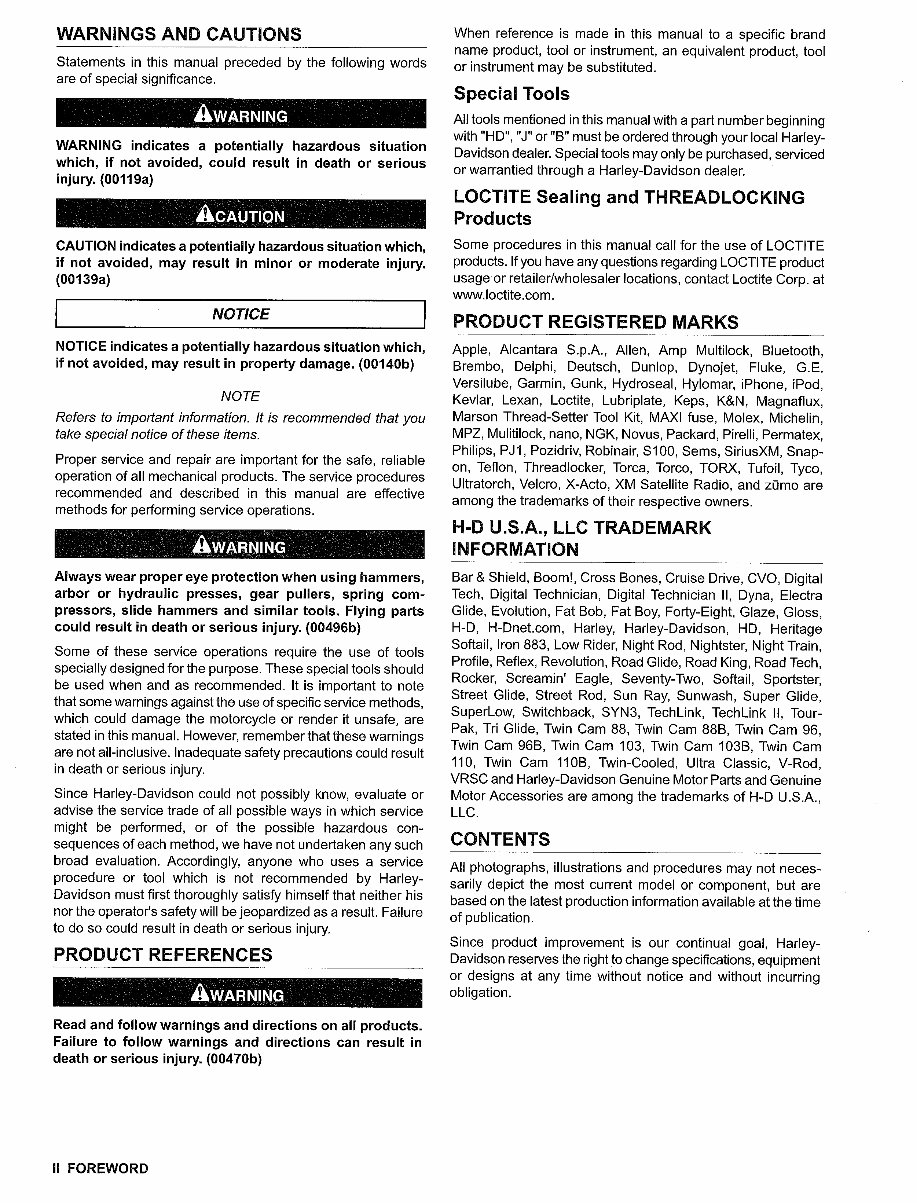 2015 Harley-Davidson Dyna Models Service Manual OEM Service & Repair Manual preview img 6