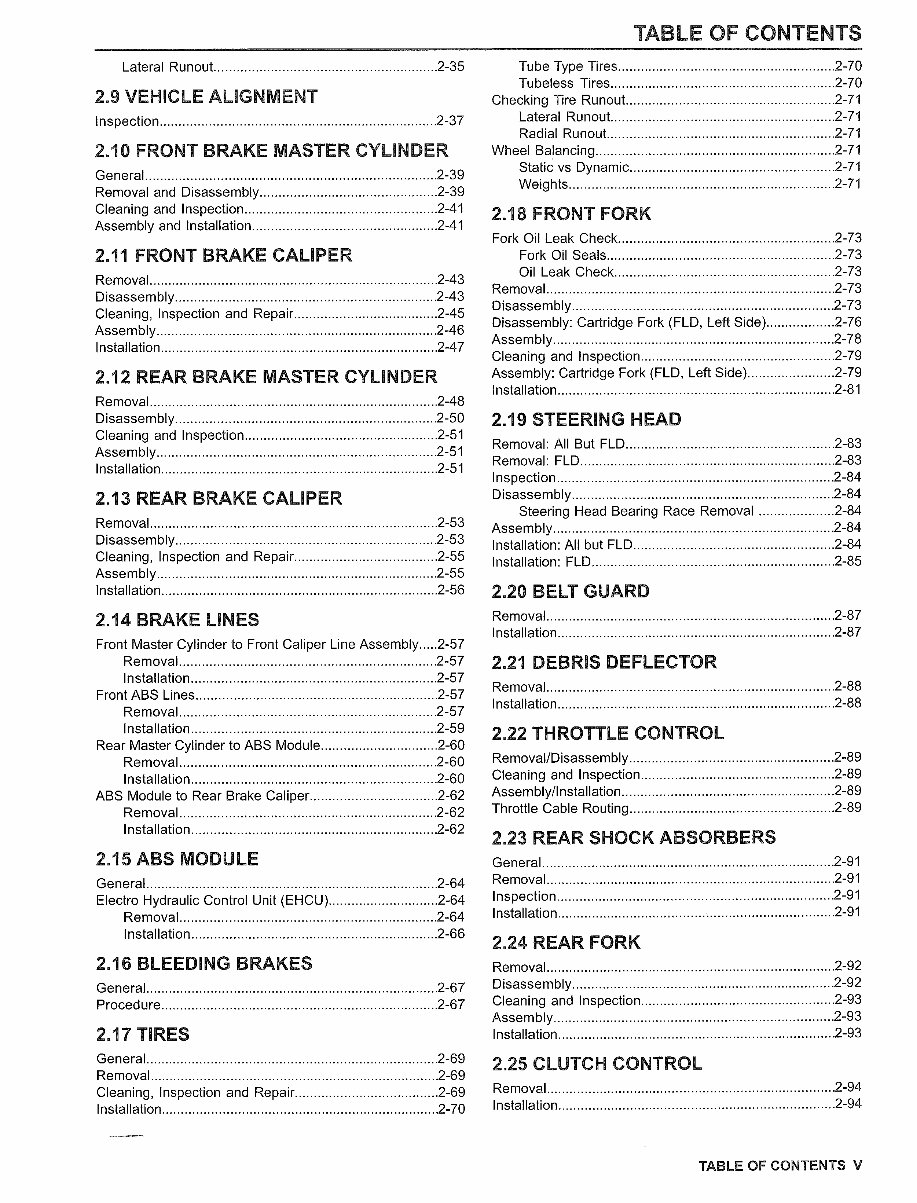 2015 Harley-Davidson Dyna Models Service Manual OEM Service & Repair Manual preview img 9