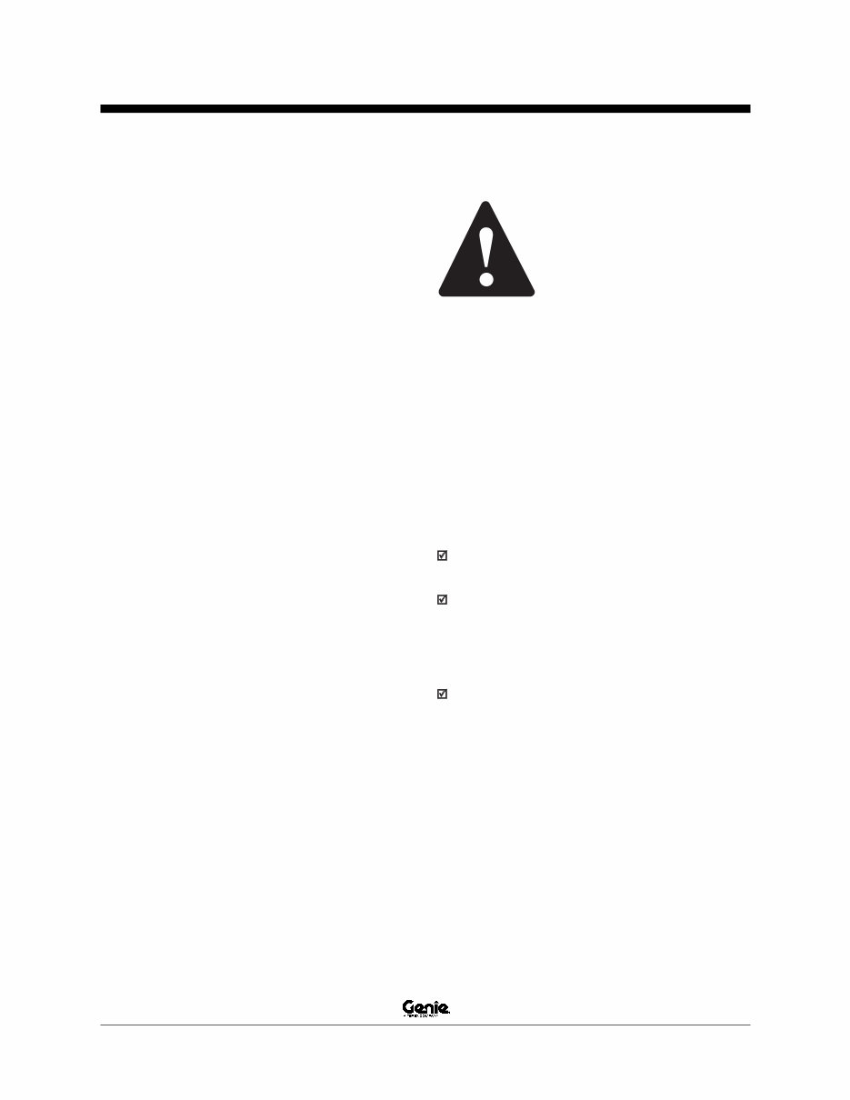 Genie S40 S45 Telescopic boom lift Service Repair Manual preview img 7