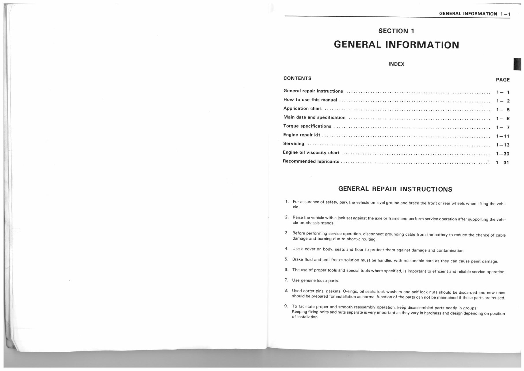 ISUZU C190GB C190KE C190 C240 Diesel Engine Workshop Manual preview img 4