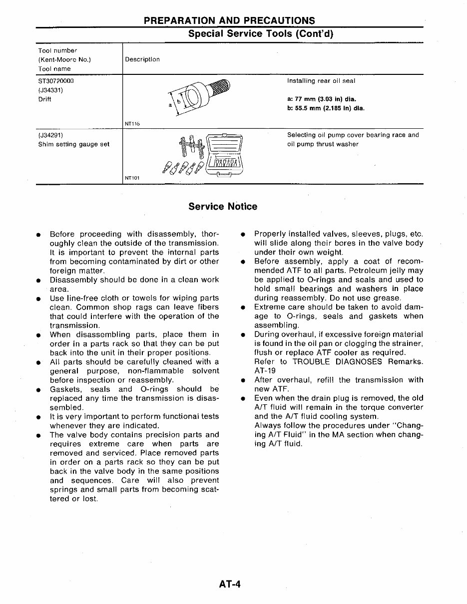 1994 Nissan D21 Service & Repair Manual preview img 4