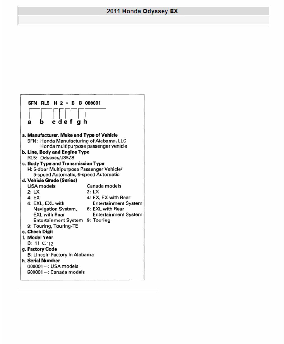 2010 Honda Odyssey Repair Manual preview img 2