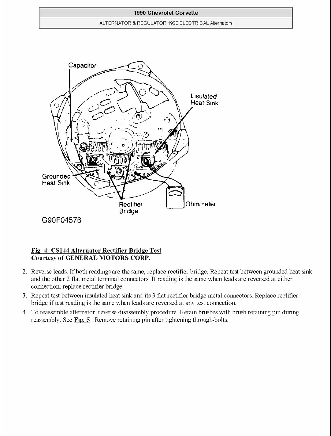 1990-1996 Chevrolet Corvette Service & Repair Manual preview img 6