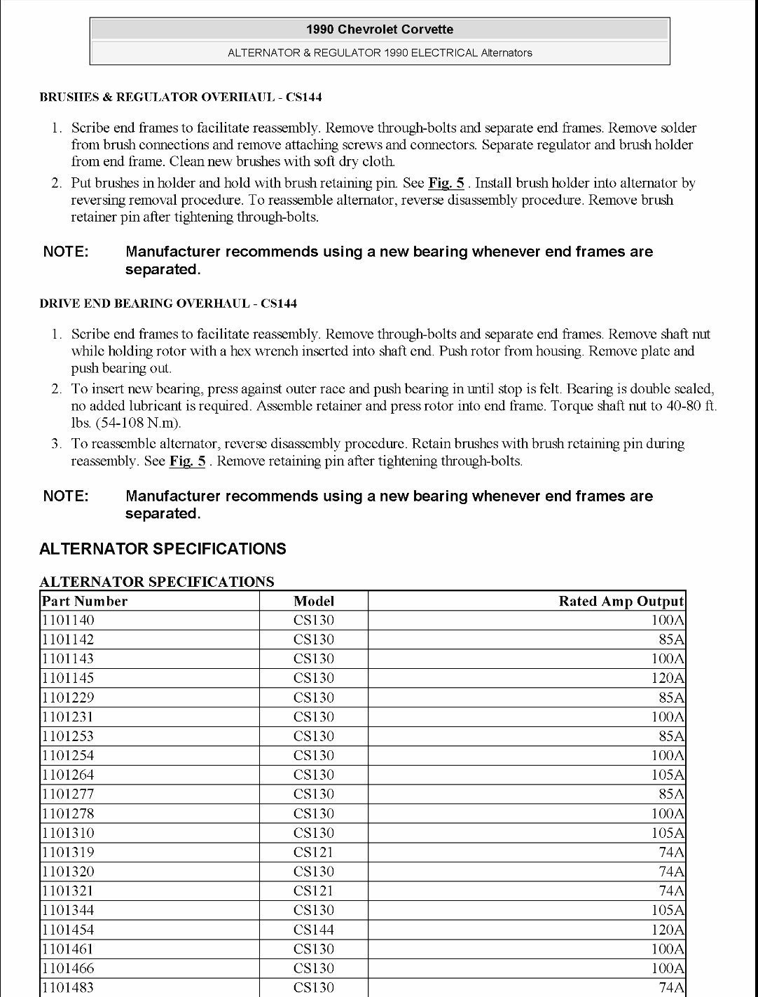 1990-1996 Chevrolet Corvette Service & Repair Manual preview img 8