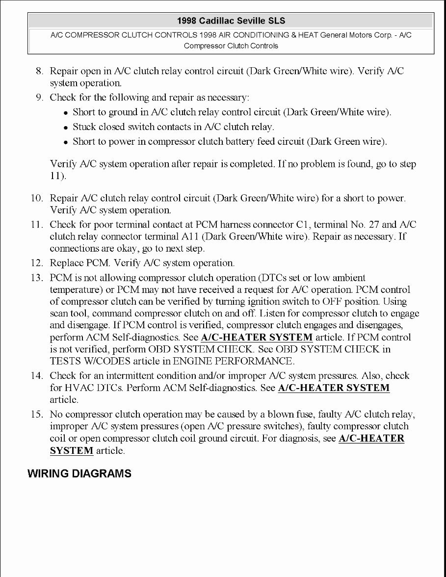 1980-2004 Cadillac Seville Service & Repair Manual Software preview img 3