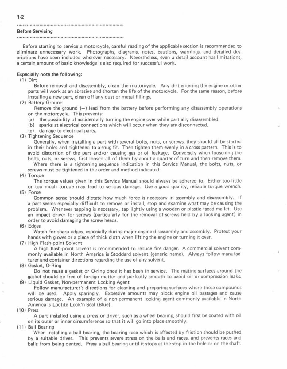 Kawasaki GPZ 400-550 & Z 400 F-FII - Z 500-550 F 1983-1985 preview img 9