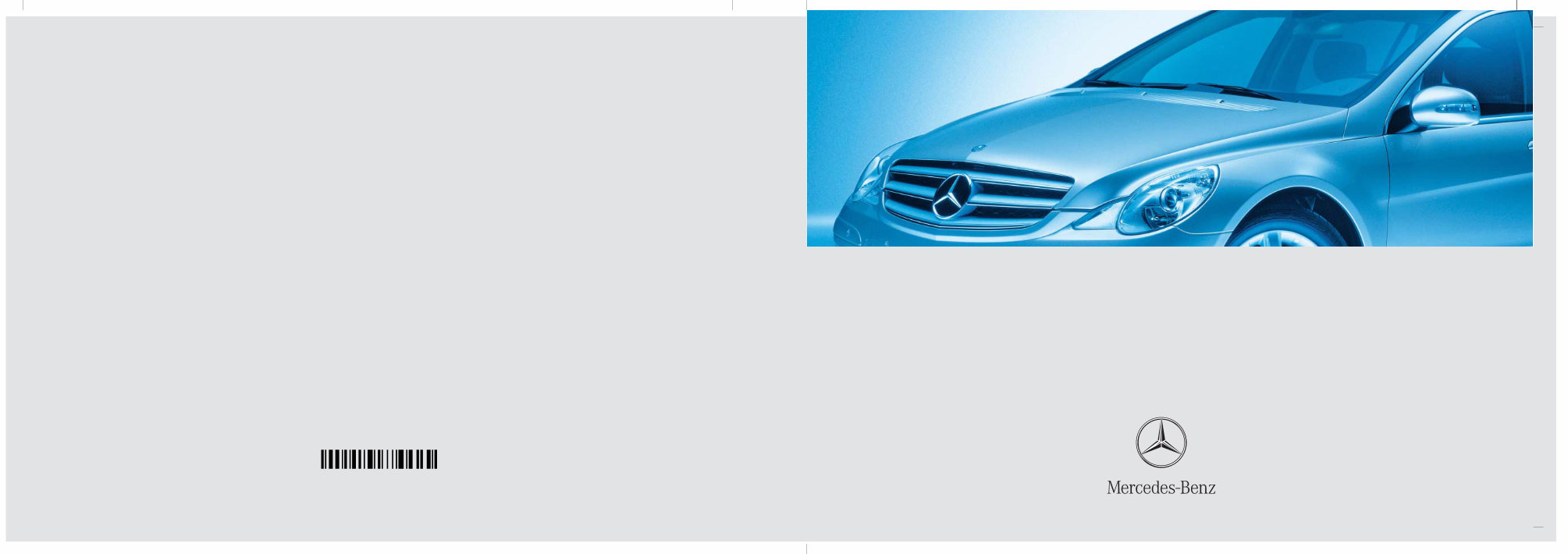2008 Mercedes-Benz R320 R350 V251 Owners Manual preview img 1