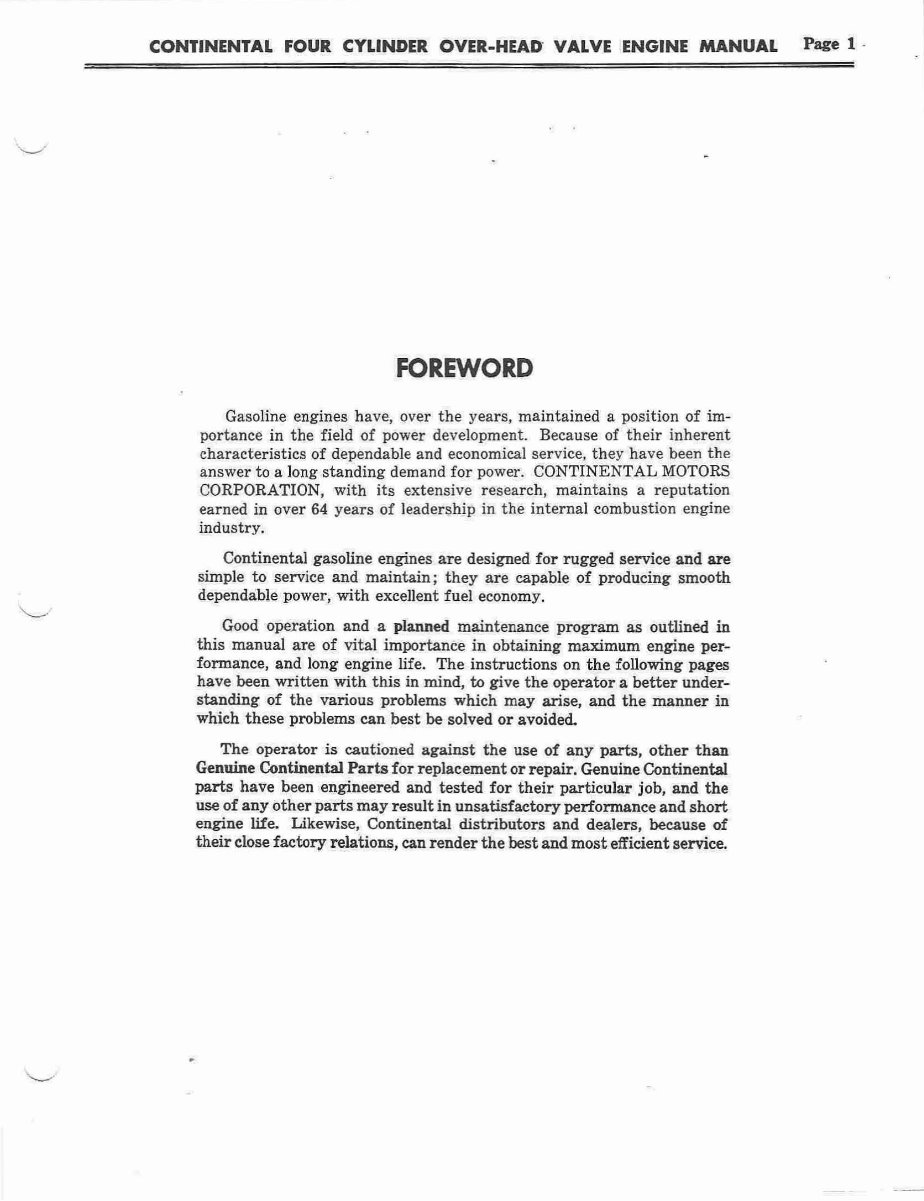 Massey Ferguson 4 cylinder Continental Gas Engines Manual preview img 8