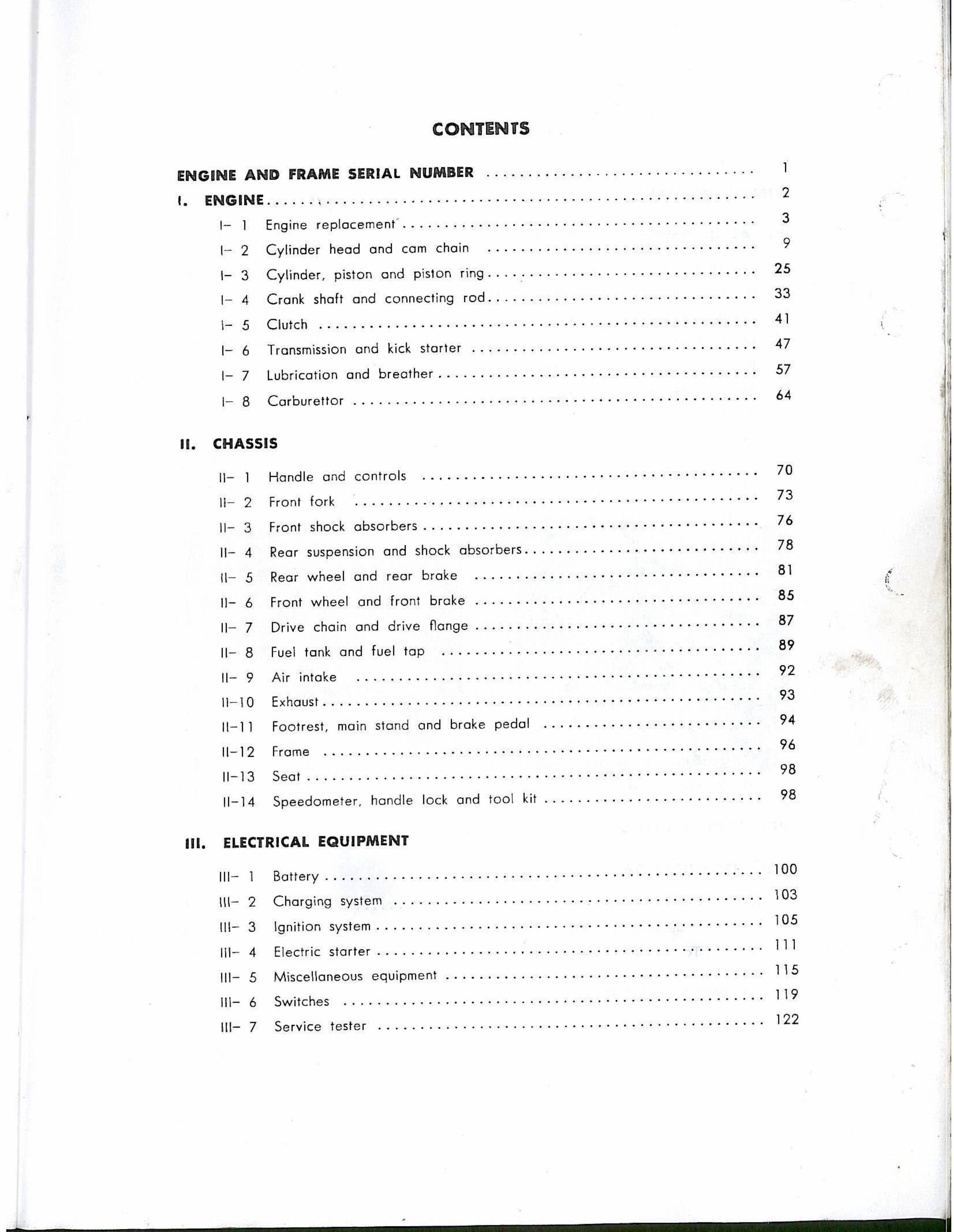 CA95 1959-1966 Service Manual preview img 3