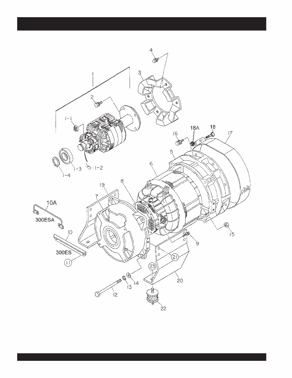 KUBOTA D722 Diesel Engine & DLW 300ES/A Parts Manual preview img 6