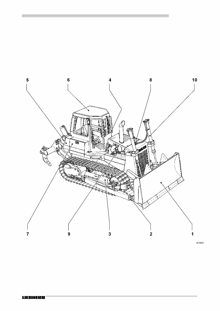 Liebherr PR712 PR712B PR722 PR722B PR732 PR732B PR742 PR742B PR752 Series 2 Litronic Crawler Dozer Service Repair Factory Manual preview img 9
