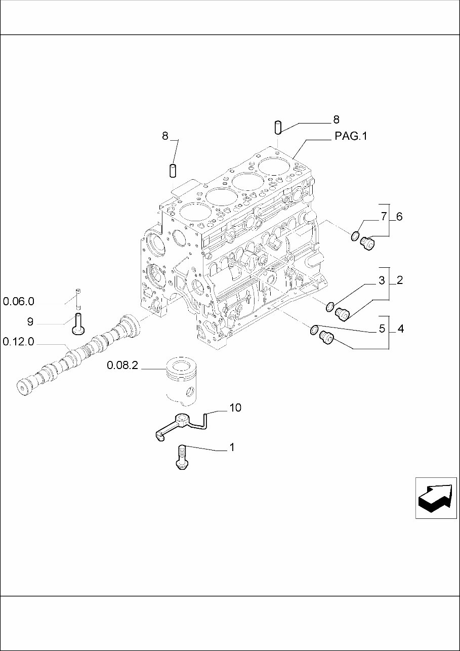 CASE TX140 - 45 TURBO Telehandler Parts Catalog Manual preview img 10