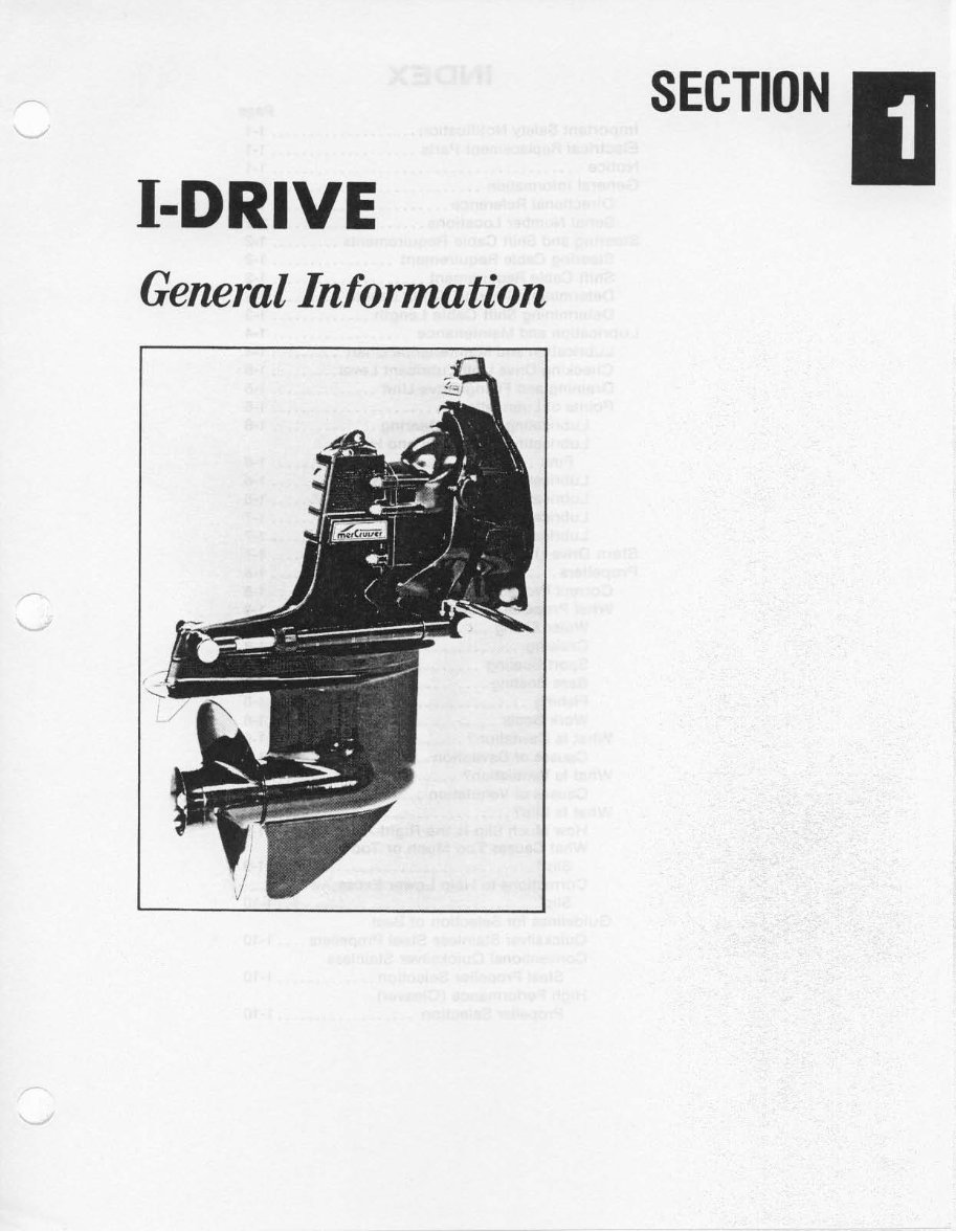 Mercury Mercruiser #4 MCM 120-260 Workshop Repair manual preview img 7