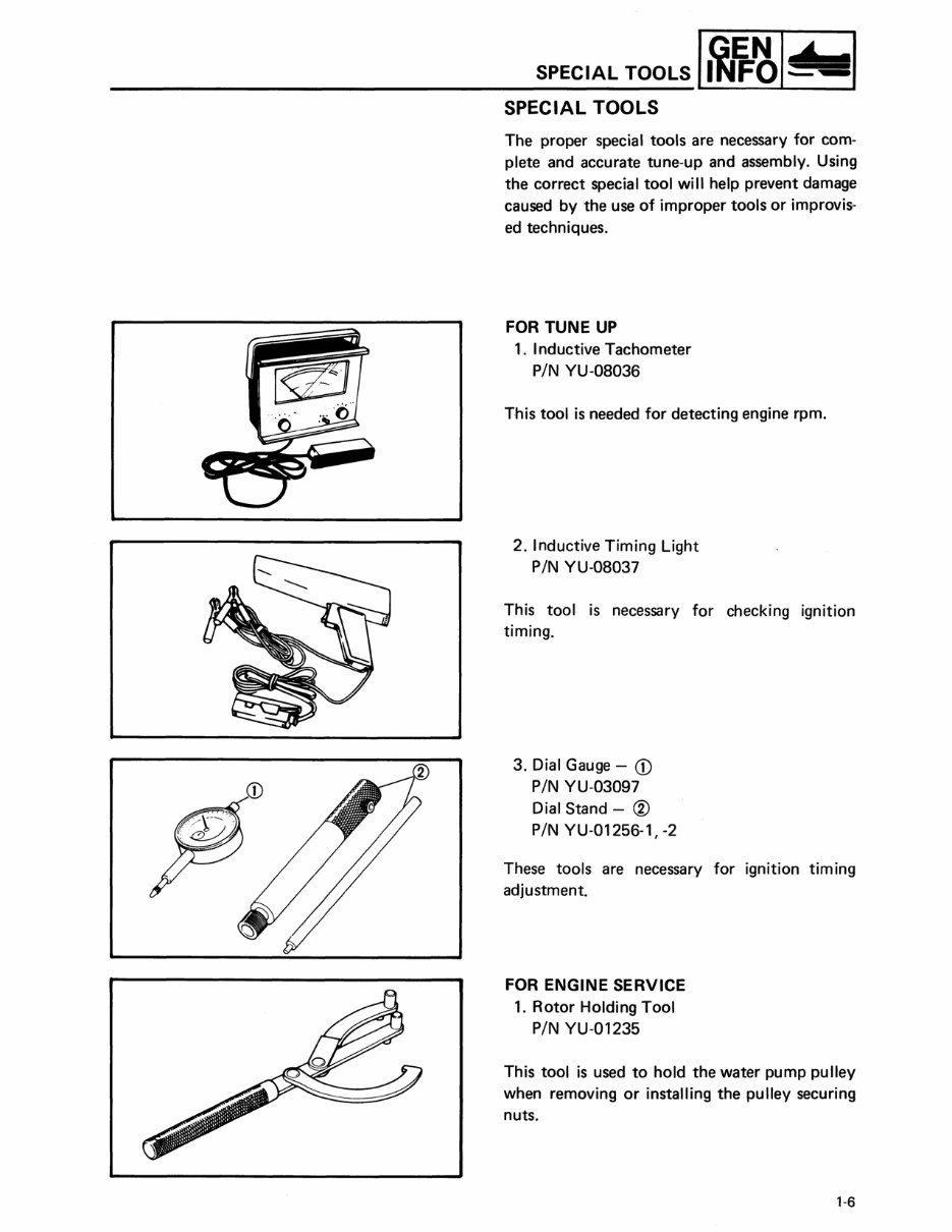 1988-1989 Yamaha Enticer 340/400 Snowmobile Service & Repair Manual preview img 9