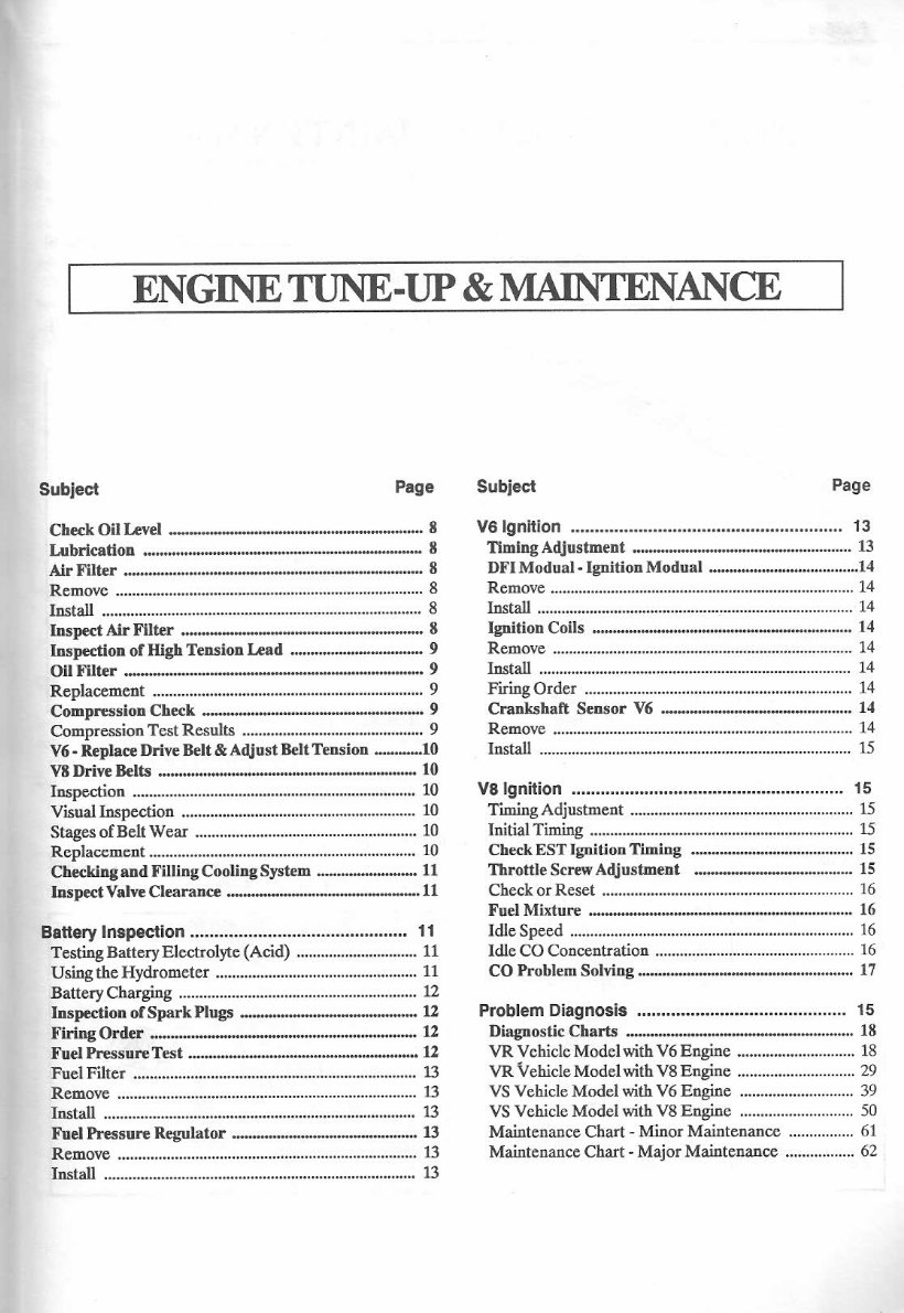 1993-1997 Holden Commodore / Lexcen VR & VS Series Service & Repair Manual preview img 4