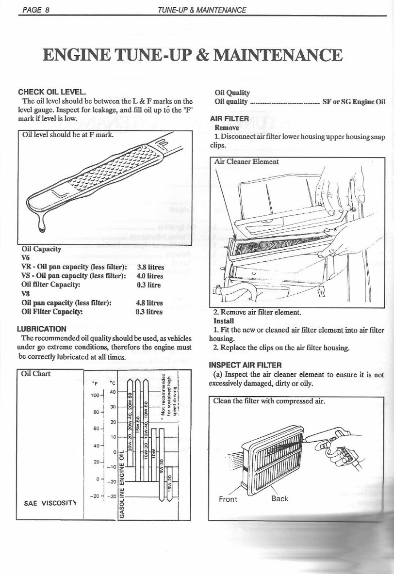 1993-1997 Holden Commodore / Lexcen VR & VS Series Service & Repair Manual preview img 5
