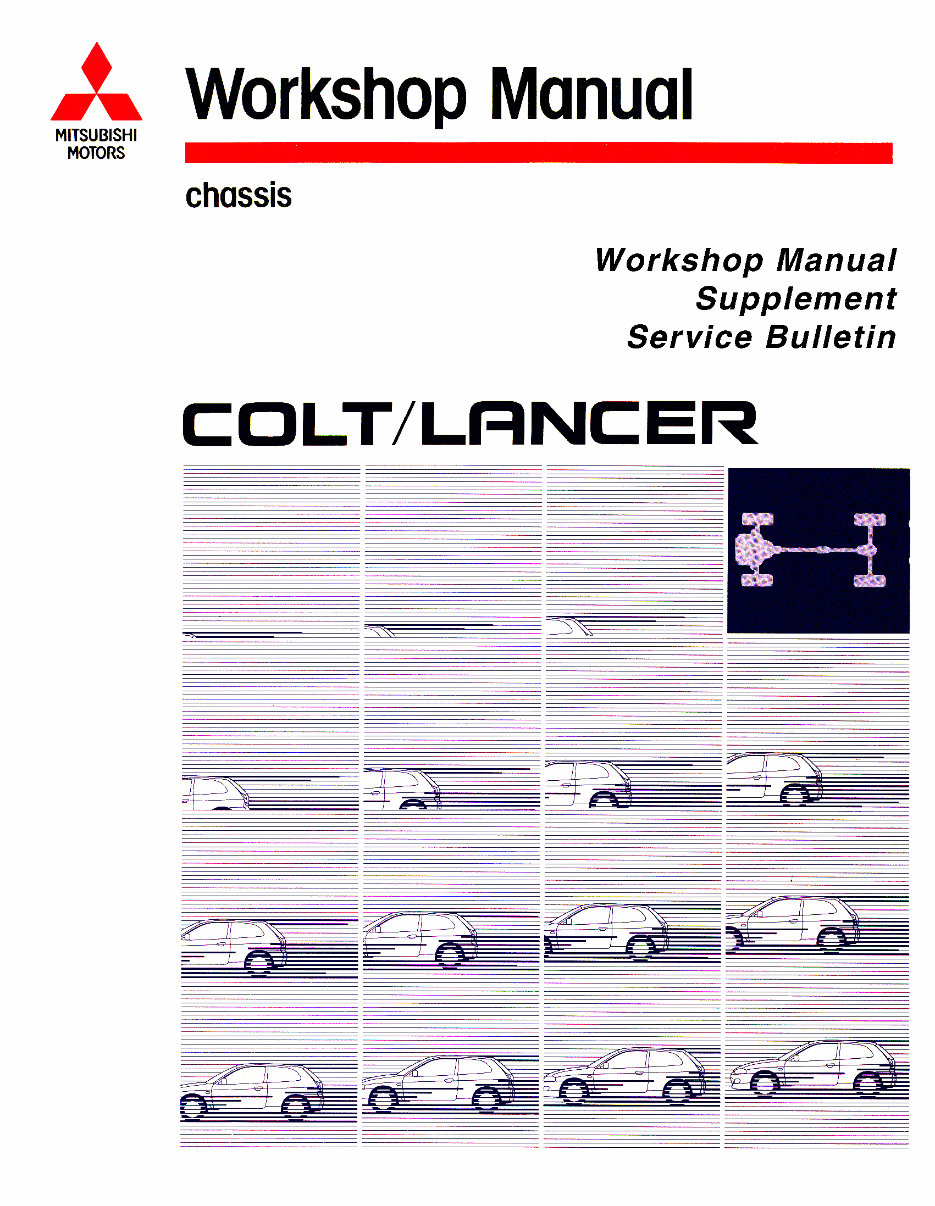 MITSUBISHI COLT Lancer Service Repair Workshop Manual preview img 1