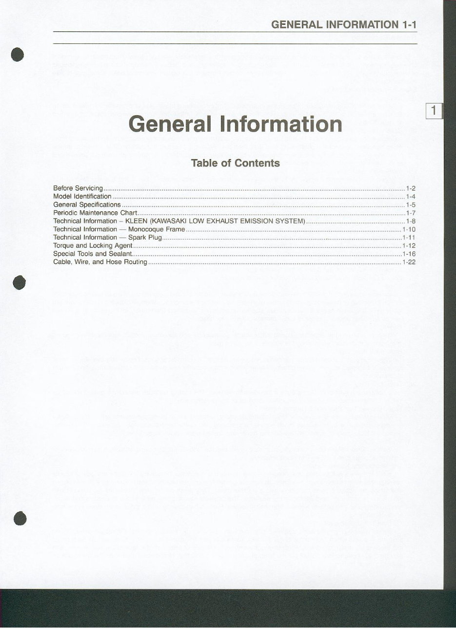 2000-2003 Kawasaki ZX12R Ninja ( ZX1200-A ) Motorcycle Service Repair Manual ( FREE PREVIEW ) preview img 9