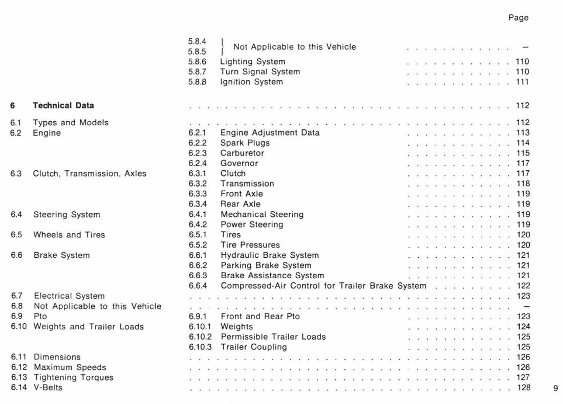 1955-1980 Mercedes-Benz Unimog 404, 404.1 Service & Repair Manual preview img 10