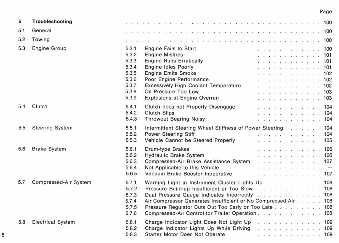 1955-1980 Mercedes-Benz Unimog 404, 404.1 Service & Repair Manual preview img 9
