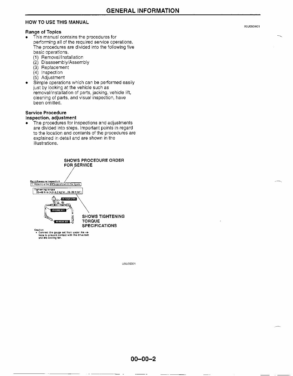 1999-2001 Mazda Miata Service & Repair Manual preview img 5