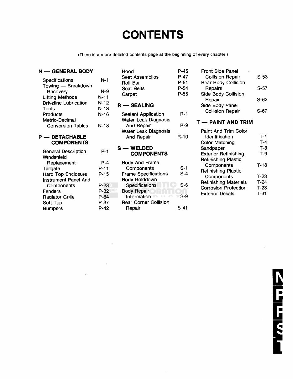 1987-1995 Jeep Wrangler (YJ) Service & Repair Manual preview img 3