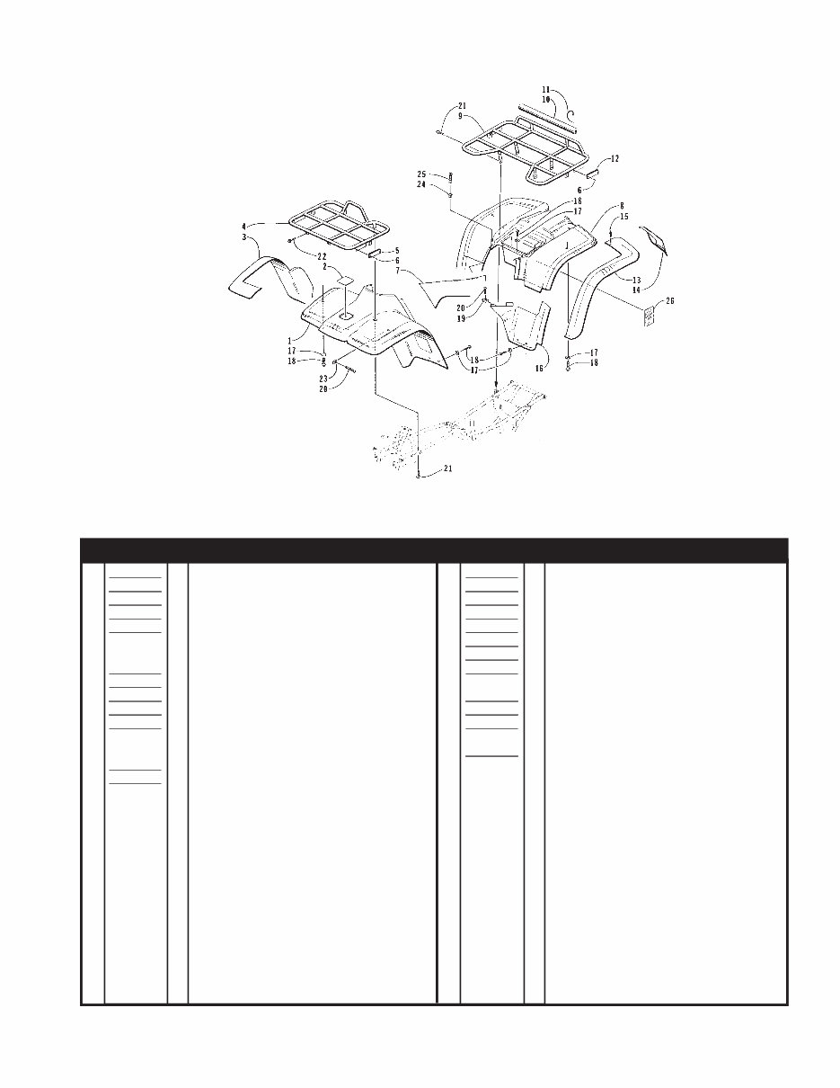 1996 Arctic Cat Bearcat 454 4X4 ATV Parts Catalog preview img 2