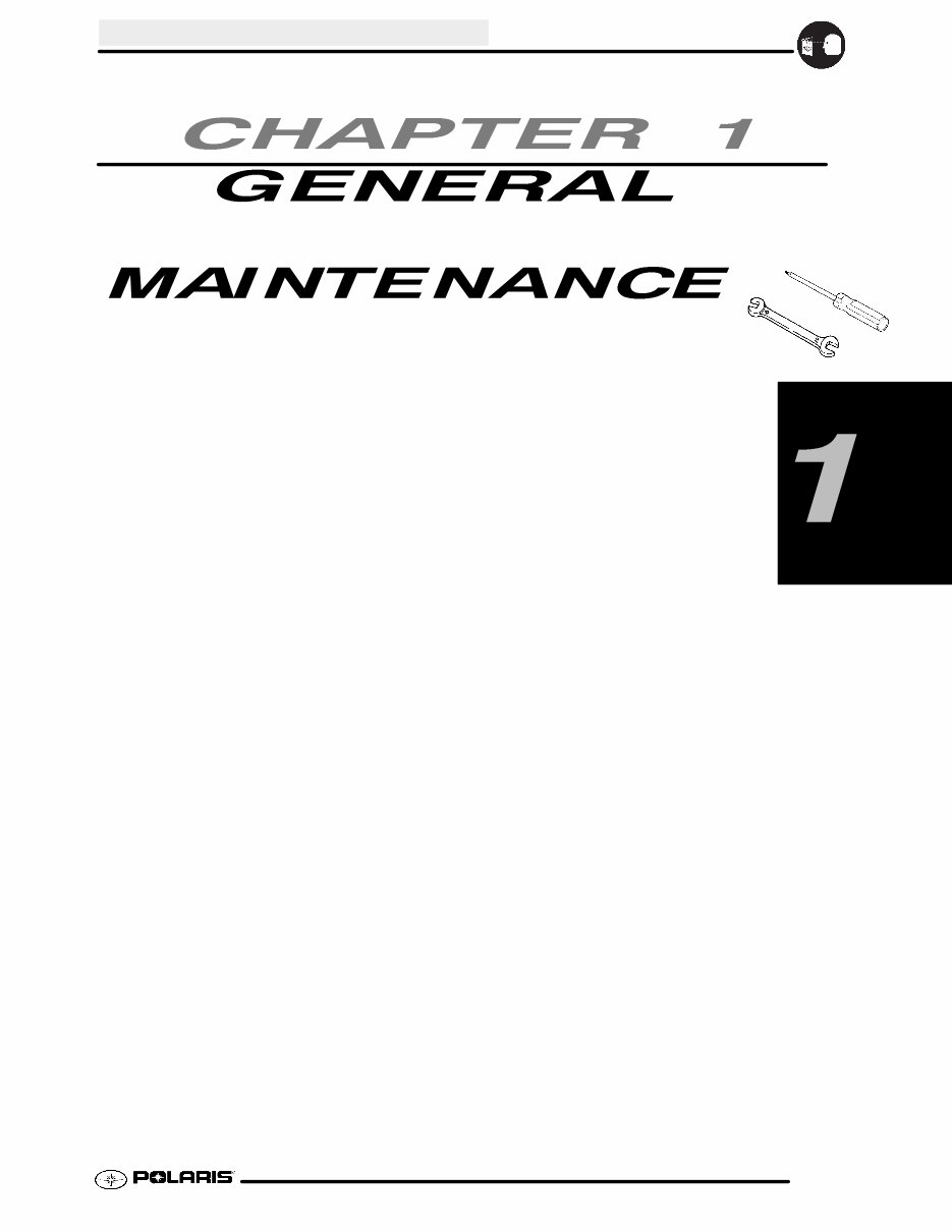 Polaris Predator 50 / Outlaw 90 / Sportsman 90 service manual 2004 preview img 1