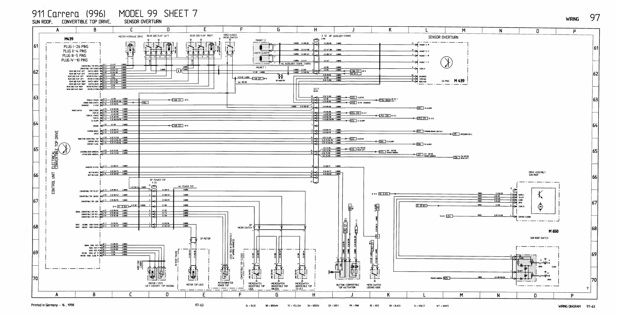 1999-2000 Porsche 996 Electrical Wiring Diagram Manual preview img 10
