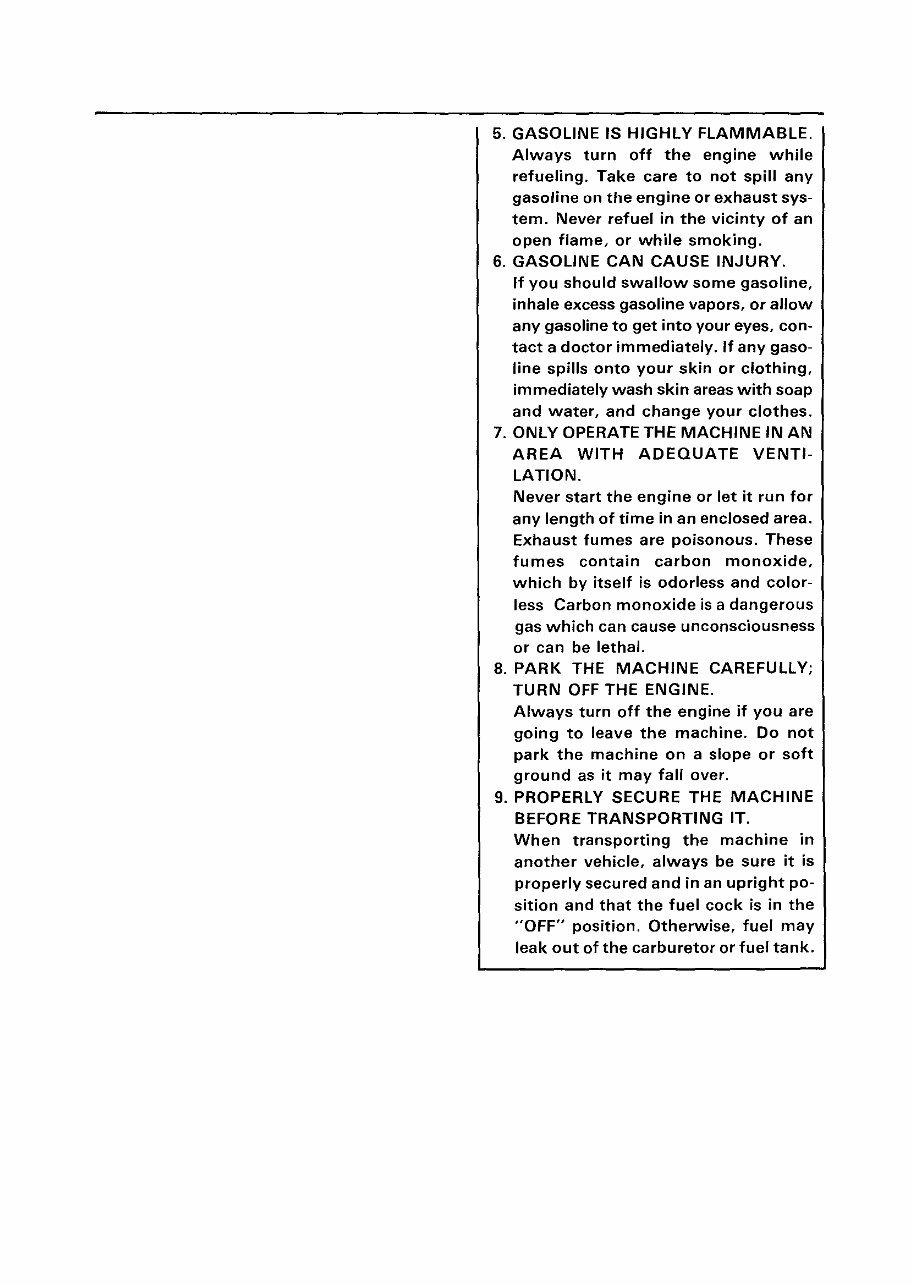 1992 YAMAHA YZ250 2-STROKE DIRT Bike Factory Service & Work Shop Manual preview img 4
