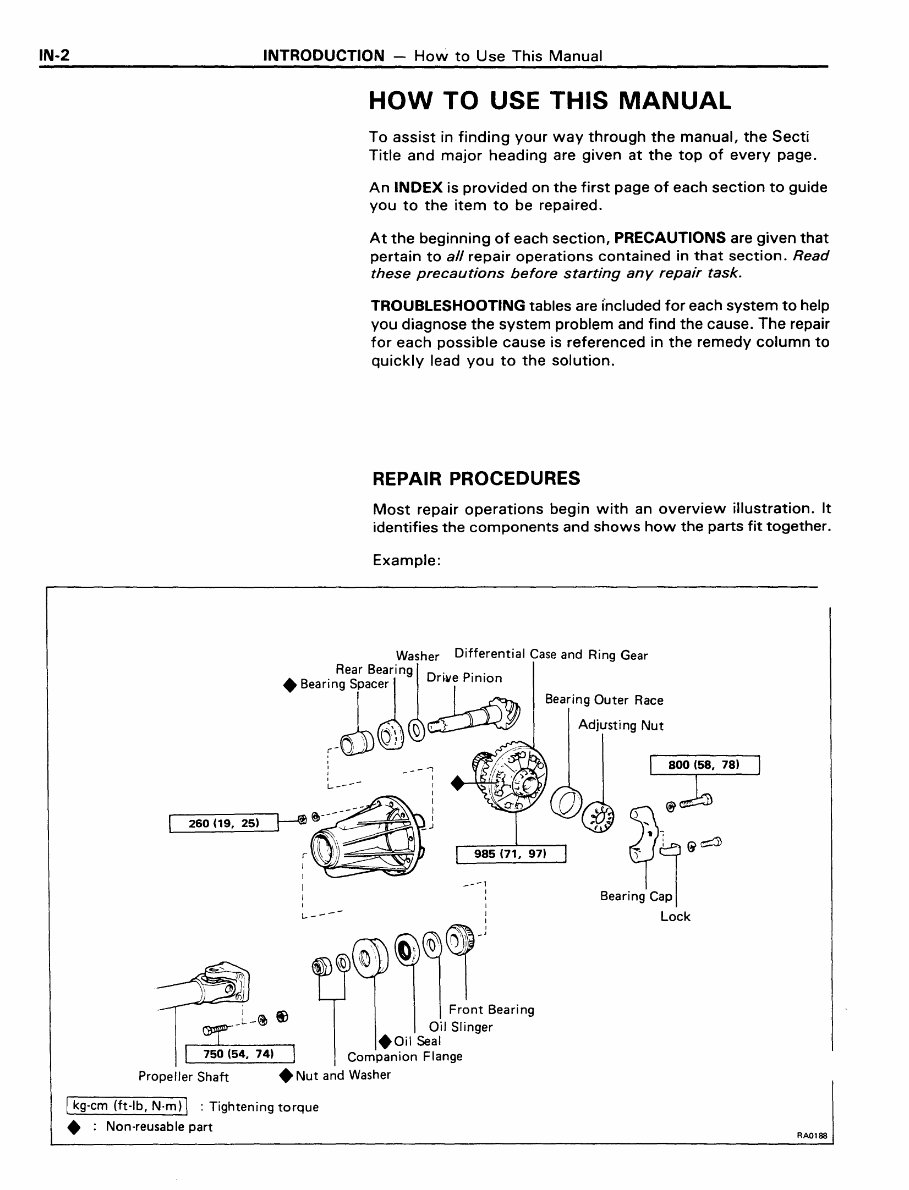 1979-1985 Toyota Pickup / 4Runner Service & Repair Manual preview img 3
