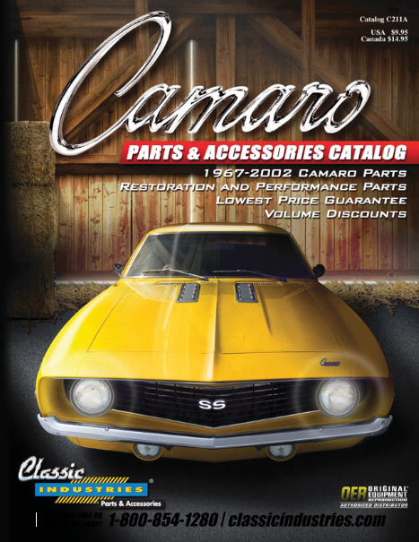 2011 Chevrolet Camaro Parts Catalog preview img 1