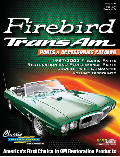 1967-2002 Pontiac Firebird Parts Catalog preview img 1