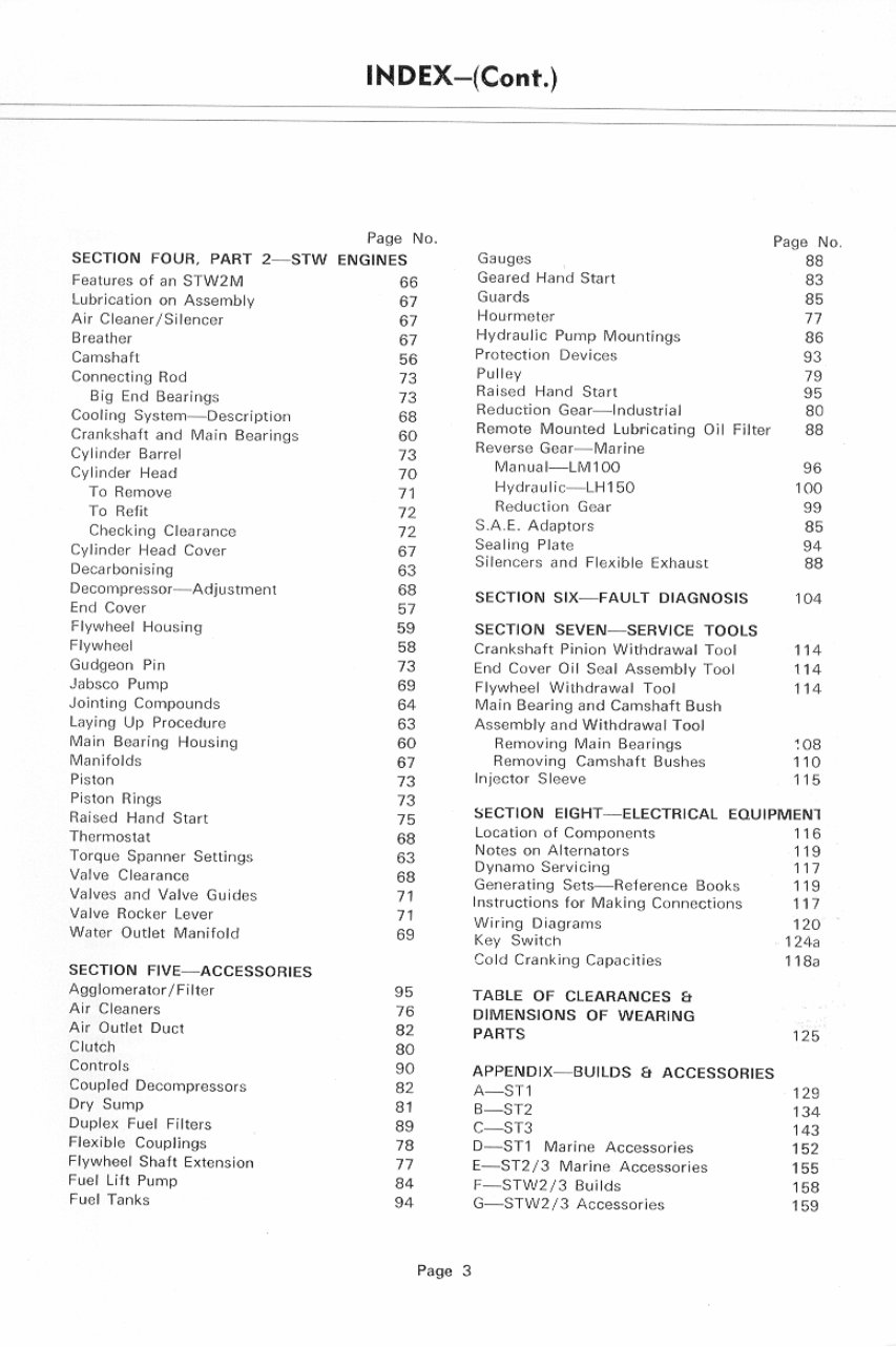 Lister ST1 ST2 STW2 STW3 STW2M STW3M Engines Complete Workshop Service Repair Manual preview img 9