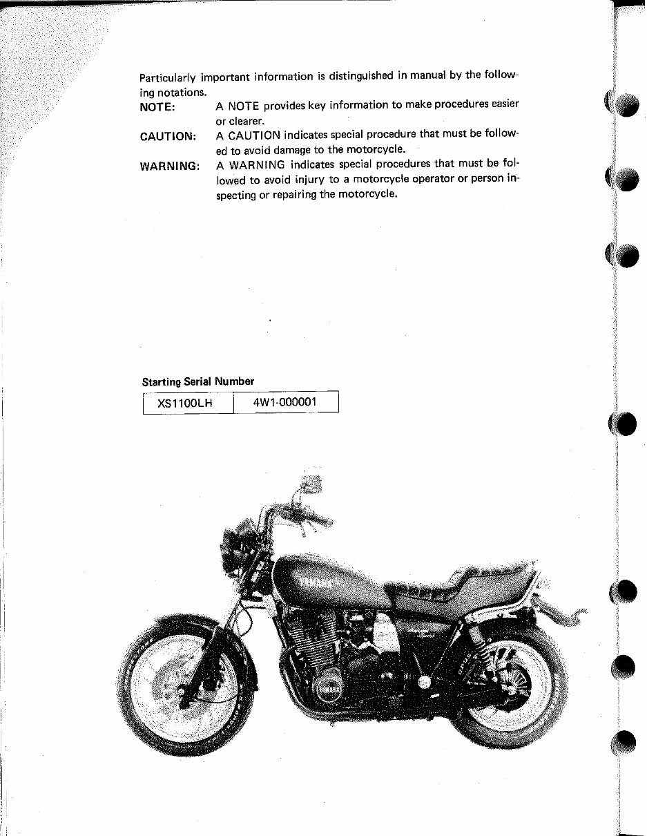 1978-1981 Yamaha XS1100 Service & Repair Manual preview img 10