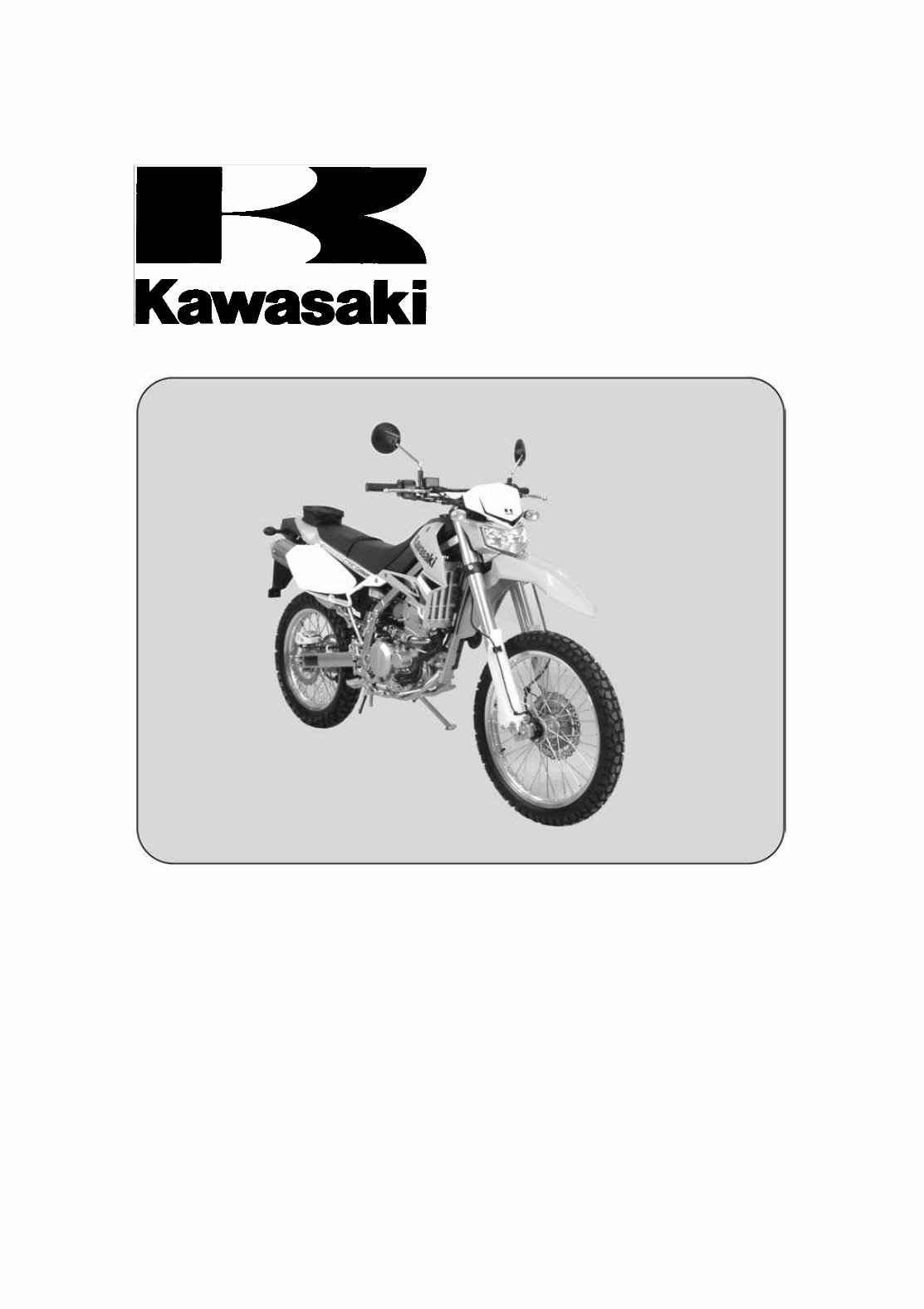 Kawasaki D-TRACKER X 2009 2010 2011 2012 Service Manual preview img 1