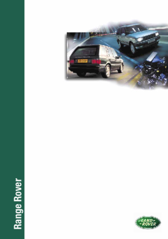 1994-2002 Land Rover Range Rover P38 Service & Repair Manual preview img 1