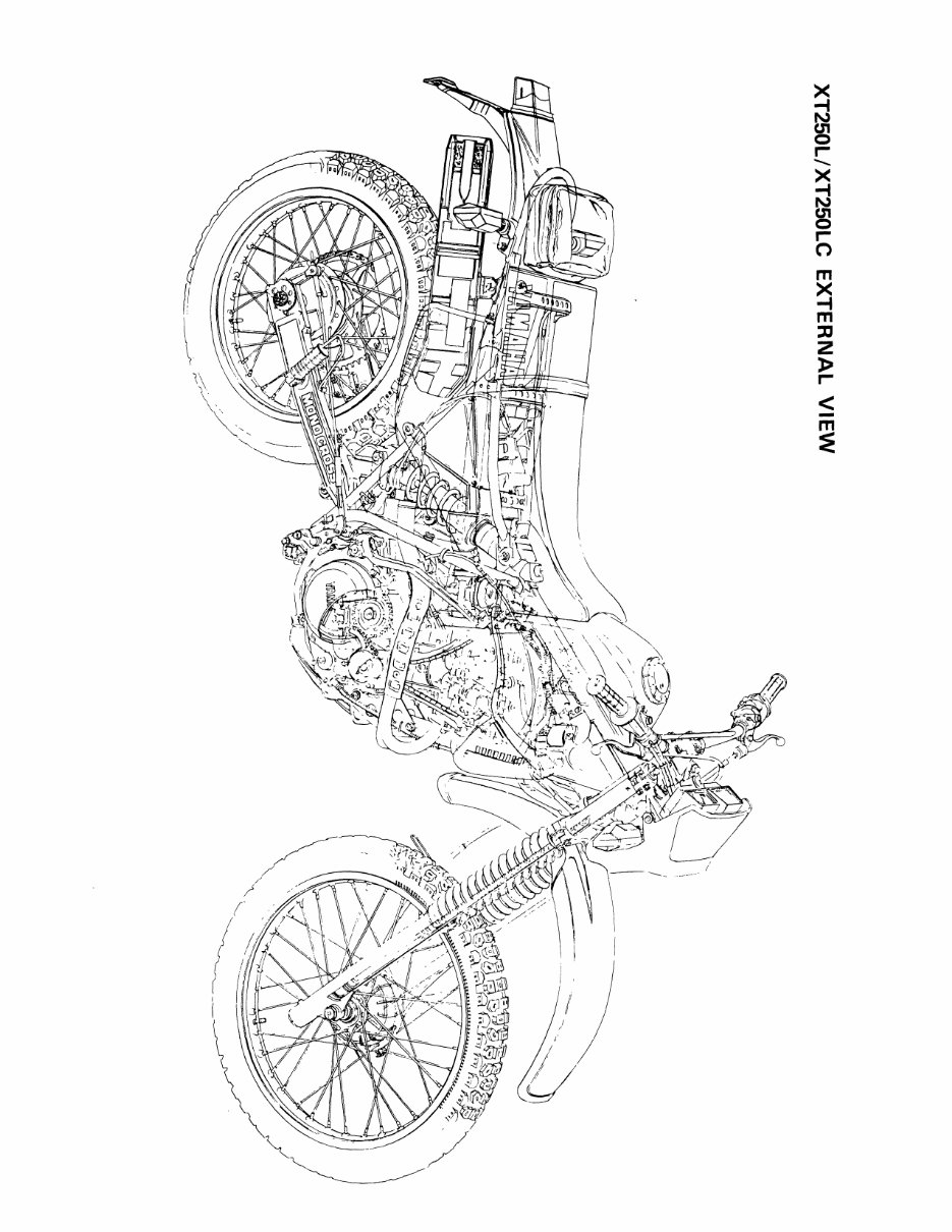 1980-1984 Yamaha XT250 Service & Repair Manual preview img 6
