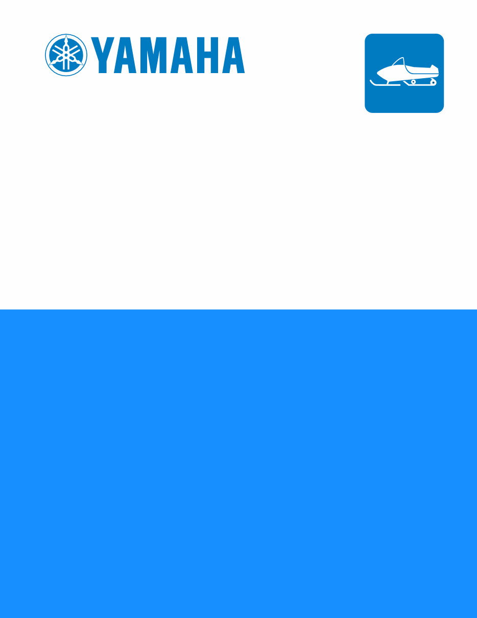 2007-2008 Yamaha Phazer Venture PZ50 models Service Manual preview img 1