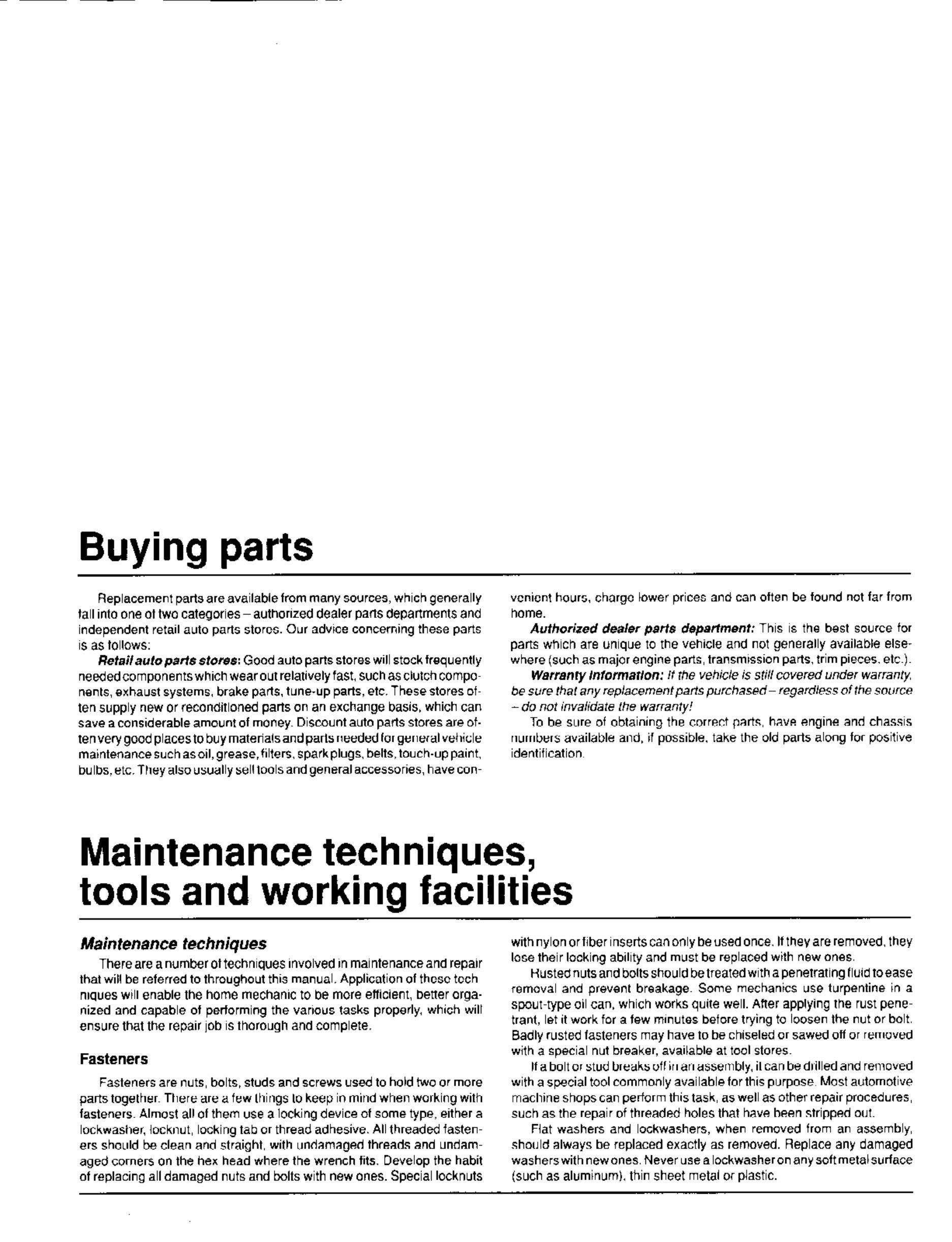 1989-1997 GEO Tracker Service & Repair Manual preview img 7