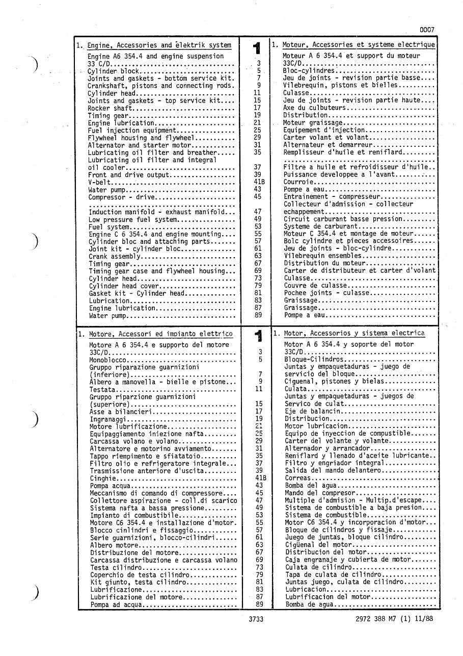 Hanomag 33 C/CI D/DI ERSATZTEILE-KATALOG Parts BOOK preview img 7