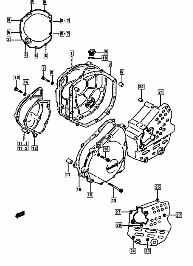 1986 Suzuki GSXR 750 Parts Catalog preview img 5
