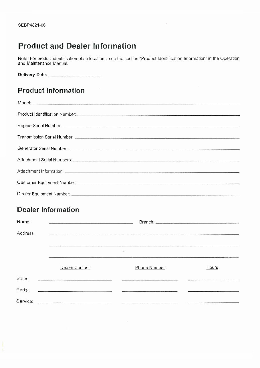 Caterpillar C4.4 operation and maintenance manual preview img 2