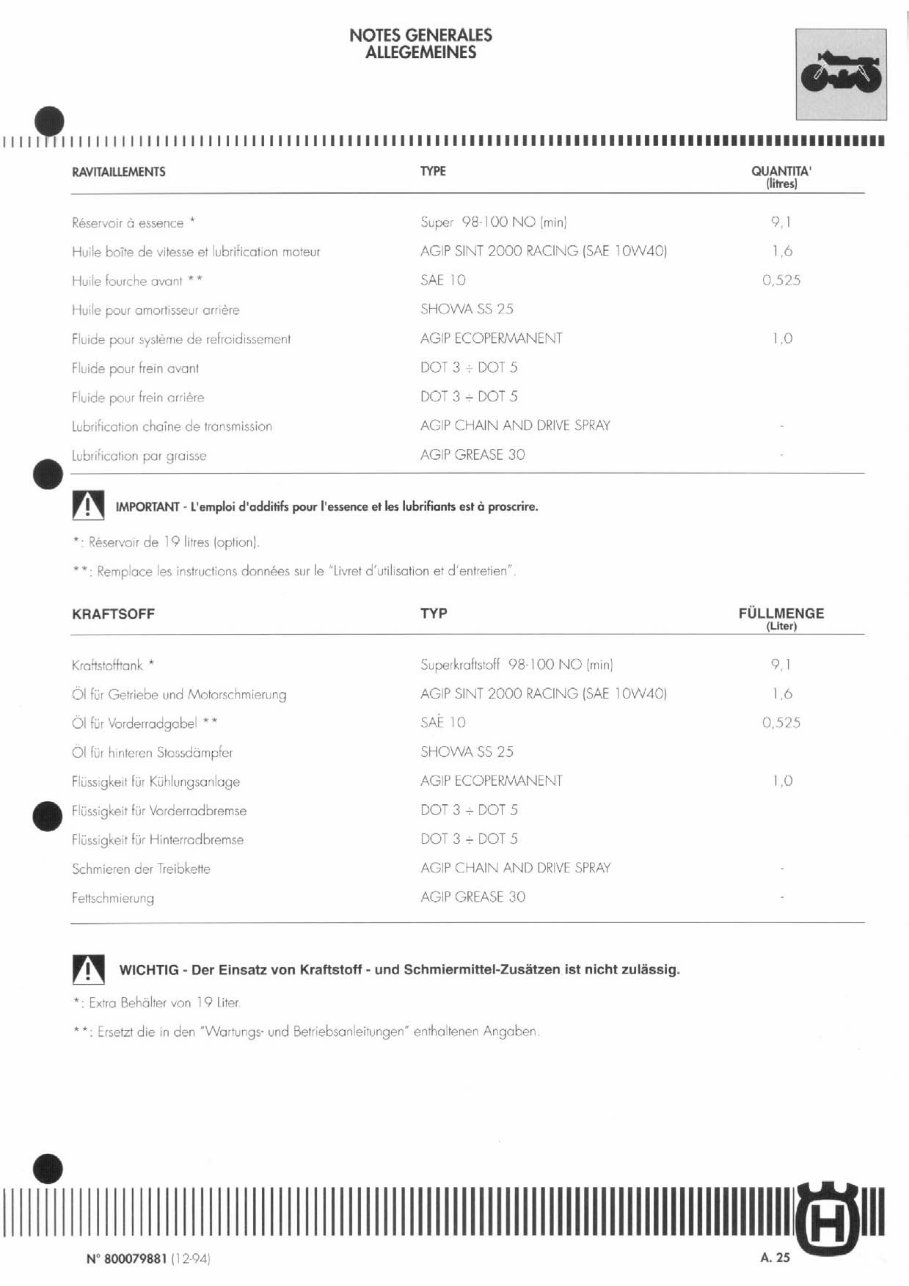 1993-1998 Husqvarna TE 610 Service & Repair Manual preview img 10