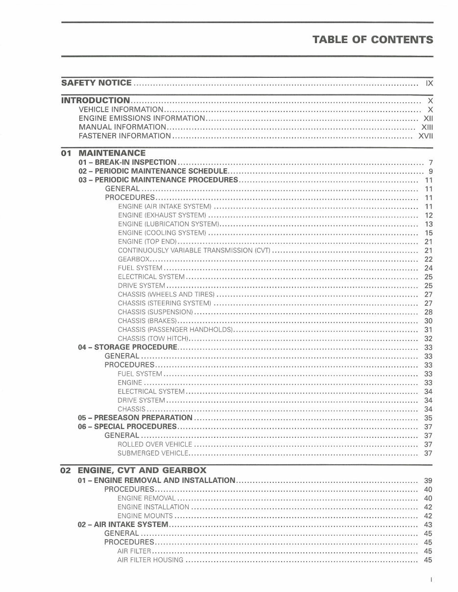 2013 Can-Am Commander 800R/1000 UTV Service & Repair Manual preview img 4