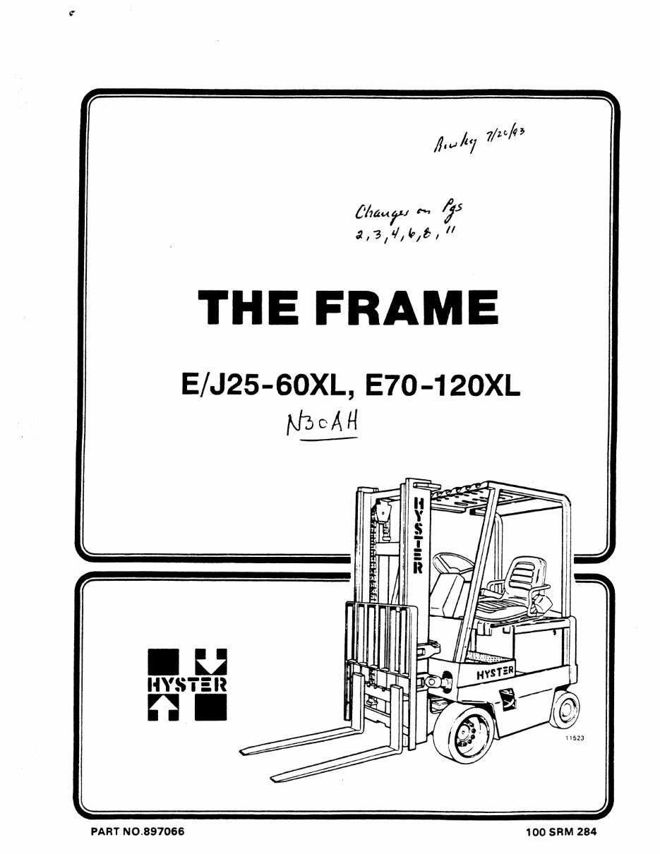 Hyster B210 (N30AH) Forklift Service Repair Manual preview img 3