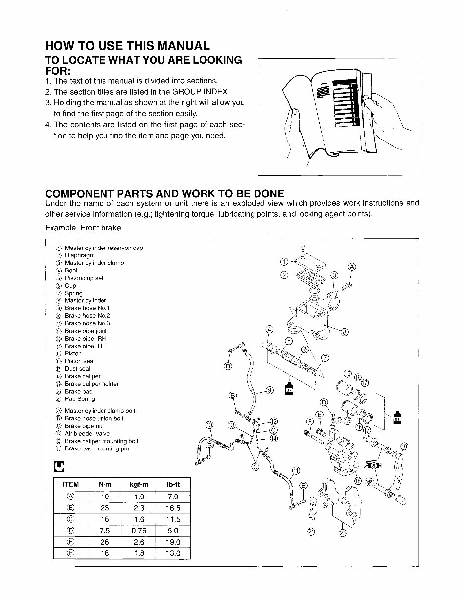 2000-2001 Suzuki LT-A500F ATV OEM Service & Repair Manual preview img 3